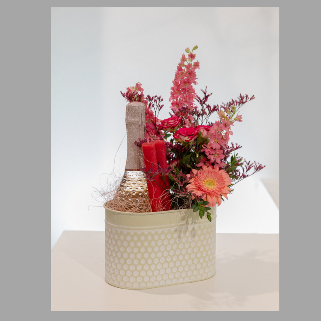 Blumenbox Sekt L
